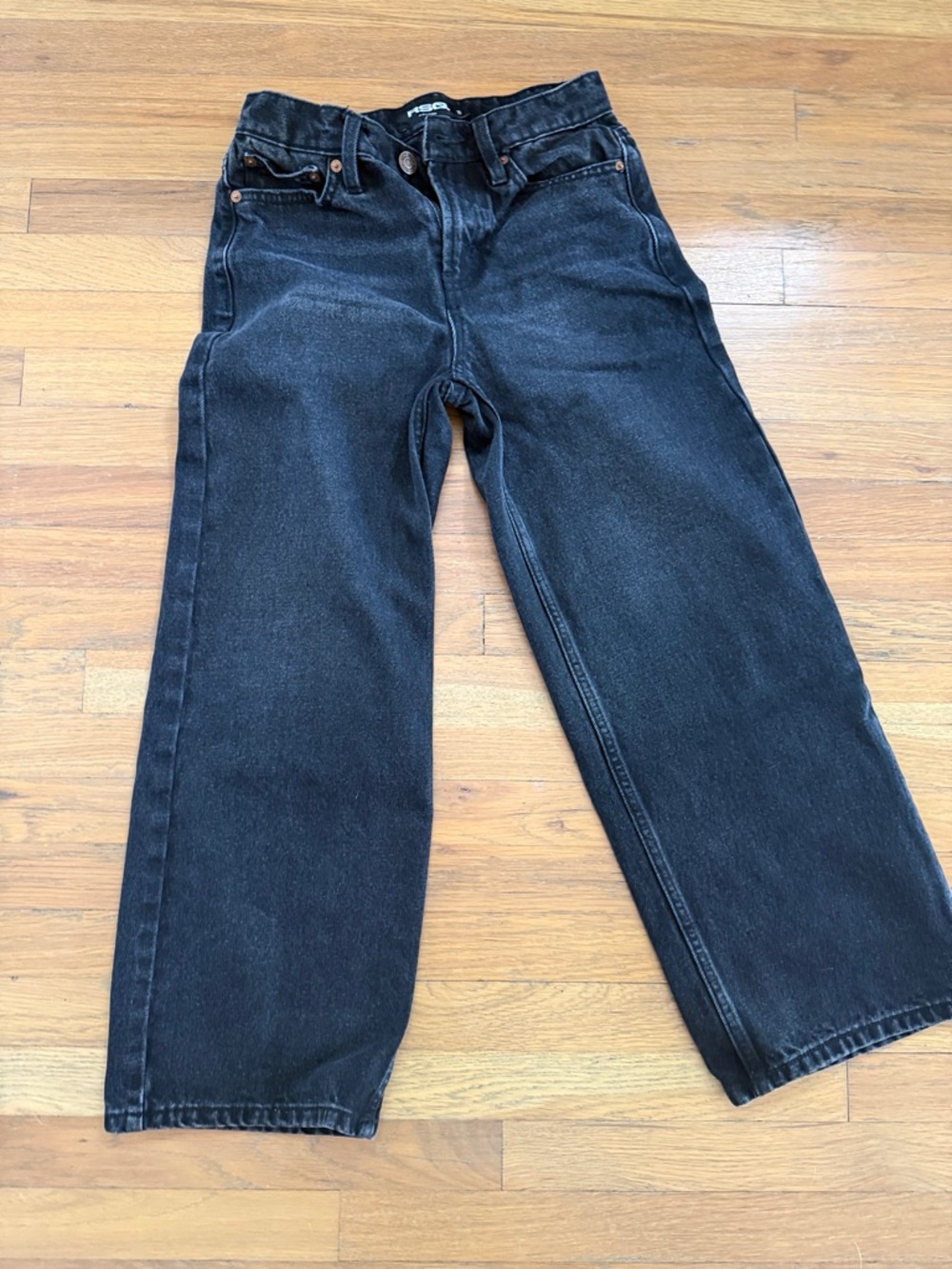 RSQ Boy’s Washed Black Relaxed Jeans